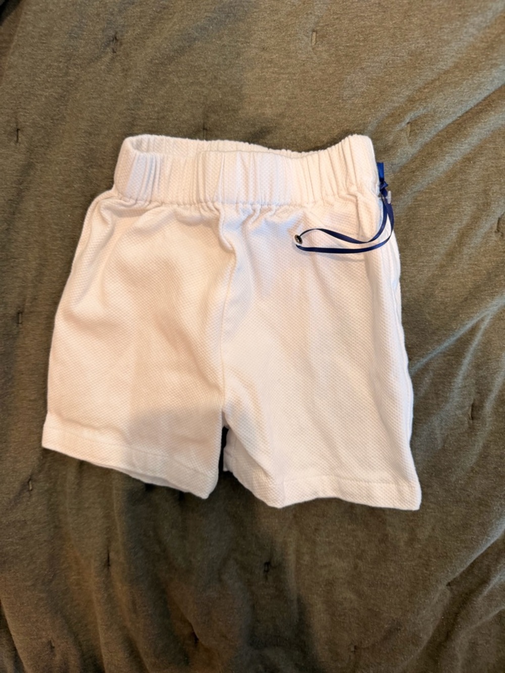 Classic Prep | Toddler White Thick Twill Cotton Pull-On Shorts